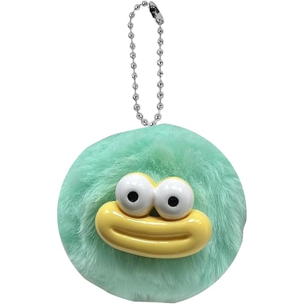 Amazon.co.jp: ソーセージ口ポンポンキーホルダー環境に優しい目を引く