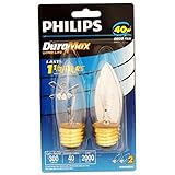 Philips Duramax 2パック40ワットDecoファン電球(パックof 18 )