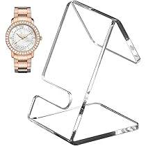 【A−】クリアムントル腕時計スタンド 腕時計スタンド クリアレジンムントル バイカラー