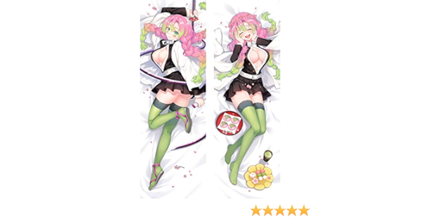 Amazon 鬼滅の刃 甘露寺 蜜璃 Ver 1 両面プリント ピーチスキン キャラグッズ アニメ 等身大 抱き枕カバー Anime Pillow Cover サイズ選択可 アニメ 萌えグッズ 通販
