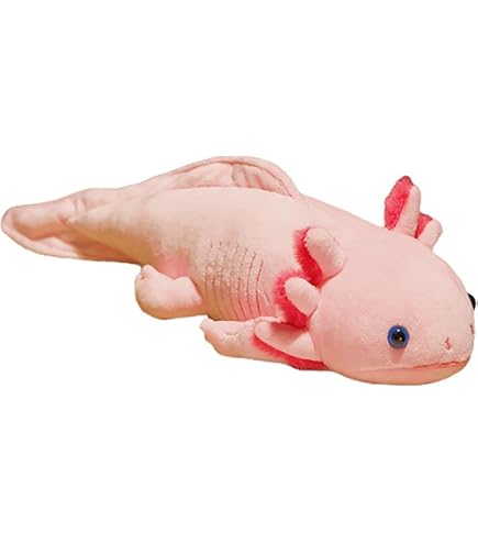 新品　からめる　特大サイズ　やわらかもっち〜りぬいぐるみ　ウーパールーパー 31AHkqED2uL.jpg_BO30,255,255,