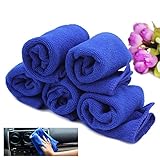 Refaxi 5*青色吸水乾燥洗浄キッチンクリーニングクロスマイクロファイバータオル