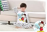 (チェリーレッド) CherryRed 子供 男の子 ファション パジャマ ルームウェア 部屋着 寝間着 上下2点セット 長袖 フリース 春秋向け リラックス 快適 気持ち良い コットン 160 ホワ