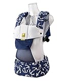 リルベビー LILLEBABY 抱っこ紐 【正規代理店輸入】 COMPLETE 6-in-1 6WAYベビーキャリア エアフロー3Dメッシュ プリント (アンカーズアウェイ) lb1005-01 新生