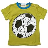 《初夏盛夏対応》 GARACH(ギャラッチ) 天竺サッカーボール半袖Tシャツ 80cm/Ka NO.AH-1721312