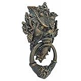 Design Toscano Vecchio Greenman Authentic Iron Door Knocker [並行輸入品]