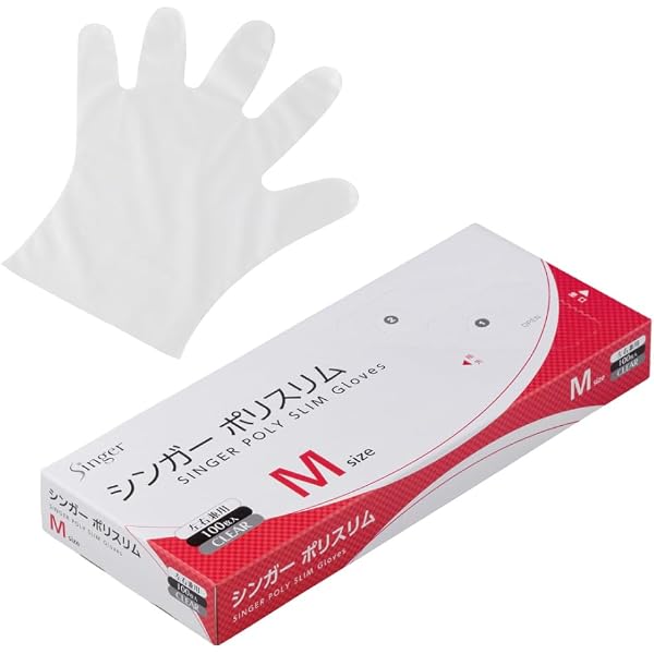 Amazon.co.jp: [宇都宮製作] シンガーポリスリム クリア 箱入 M 100枚