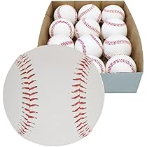 Amazon | 野球 サインボール 硬式球デザイン 1ダース(12個)売り