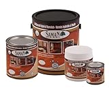 SamaN SAM-565-236ml 8-Ounce Interior Oil-based Semi-Gloss Hybrid Varnish [並行輸入品]