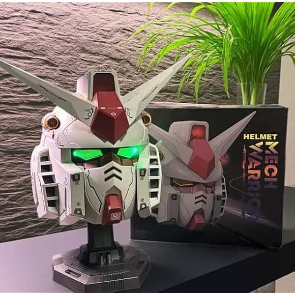 Amazon.co.jp: [EINI] ガンダム マスク リアルモデル 専用台座付属
