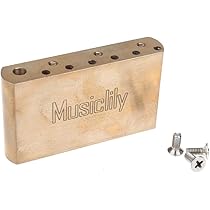 激レア ストラト ブリッジ ブラス Amazon.co.jp: Musiclily Ultra 10.5mmピッチ 6点支持STトレモロ