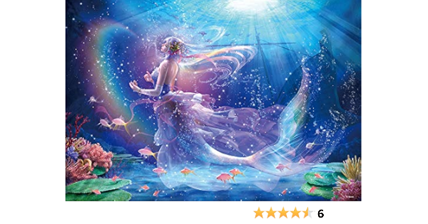 Amazon 1000ピースジグソーパズル ホーリーウィッシュ 人魚姫より マイクロピース 26 38cm ジグソーパズル おもちゃ