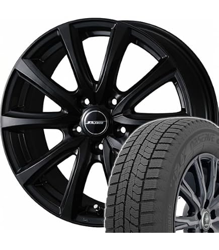 Amazon | 185/65R15 スタッドレスタイヤ＆ホイール4本セット フリード