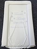 Deluxe Unisex Baby Waterproof Changing Mat with Raised Edges - Twinkle Twinkle Little Star, Do you k