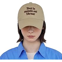 Amazon | [VARZAR] TMV Lettering Ball Cap Twill Beige | 帽子 通販