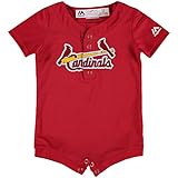 Louis Cardinals Red代替クールベースロンパースJersey レッド