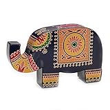 The Crabby Nook Coin Bank LuckyトランクUp ElephantパープルカラフルレザーPiggy Money Banks