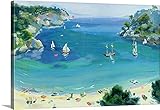 Anne Durhamプレミアムシックラップキャンバス壁アート印刷題名メノルカ、Minorca、1979 48" x 32" 1049657_24_48x32_none