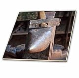 3drose Danita Delimont – Industrial – ルーマニア、Transylvania、Viscri、Blacksmith Tools of the Trade。 – タイル