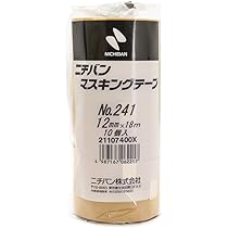 Amazon.co.jp: ニチバン マスキングテープ 車両用 10巻入 12mm×18m
