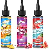 電子タバコ リキッド 3風味セット ショートフィルボトル 大容量 50ml*3 りきっど VG70：PG30 ニコチンなし タールなし E-Liquid
