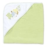 Spasilk 100% Cotton Hooded Terry Bath Towel, Green by Spasilk [並行輸入品]