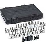 GearWrench 40ピース 六角形、トルクスおよび不正開封防止ソケットセット ケース付き