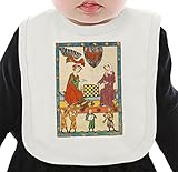 Manuscript illumination ネクタイを有する有機ビブ Medium