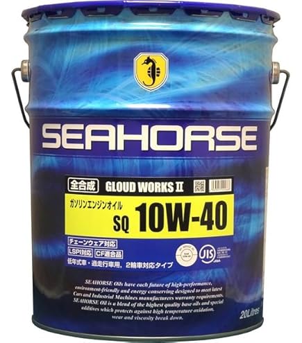 全国送料無料 SEAHORSE シーホース グラウドユーロ5W-40 SP/C3 Amazon | シーホース グラウド ユーロ 5W-40 C3 SP/CF 全合成油 20L