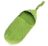 (ビグッド)Bigood ベビー 用 着ぐるみ ベビーコスチューム 寝相 アート ベビー 服 赤ちゃん服 仮装 かわいい ベビーニット帽 新生児 出産祝い ・ 記念撮影 グリーン 豌豆