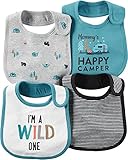 Carter's Baby Boys Teether Bibs 126g273 Turquoise One Size [並行輸入品]