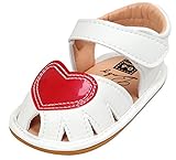 (ラボーグ)La Vogue ベビー サンダル 女の子 シューズ 赤ちゃん ファーストシューズ 可愛い 子供靴 キッズ 歩行靴 つま先保護 滑り止め 夏 出産祝い ホワイト 12cm
