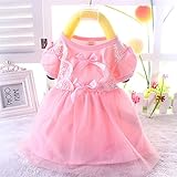 M.Z.L 発表会ドレス 女の子 子供ドレス フォーマルドレス 子ども ドレス ピアノ発表会 女の子 ピンク キッズドレス 結婚式 (110CM, ピンク)