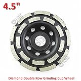 4.5 インチ 115 MM ダイヤモンド二行研削カップホイールコンクリート御影石のディスク