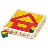 アトリエフィッシャー/ATELIER FISCHER/木のパズル/キューブモザイク・36pcs/AF3003