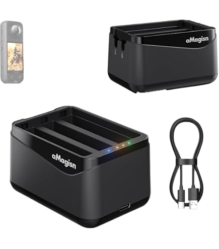 Amazon | UKATOF Insta360 X3 専用 バッテリー 充電器セット 2つの