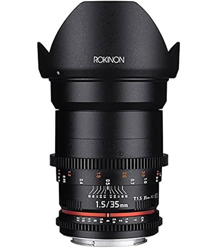 Amazon | Rokinon 85mm T1.5 Cine DSレンズ Canon EF用 | ビデオ