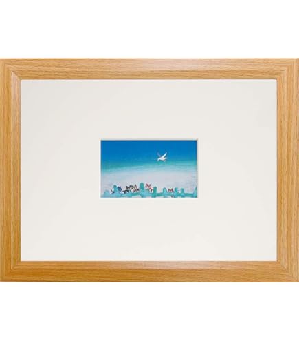 Amazon.co.jp: ◇渡辺あきお◇【ねこのフェアリー】アートプリント◇額