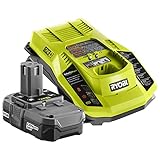 Ryobi P128 18-Volt Lithium-Ion Battery and IntelliPort Charger Kit [並行輸入品]