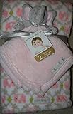 Elephant Blanket & Pink Elephant Lovie ~ Baby Gift Set Security Blankets by Blankets and Beyond