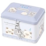 クラックス 貯金箱 カギ付き缶バンク ニャンタロズ 126270