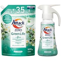 Amazon | 【まとめ買い】花王 アタックZERO Green Life ワンハンド
