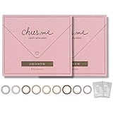 カラコン chu's me チューズミー マンスリー ベイビーブラウン 1month 2箱4枚入 【マスクシート付き】 (-4.75)