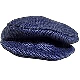 Merssavo 1PCの赤ちゃんの男の子の男の子のベリーキャップ紳士のドームハットの野球帽（ダークブルー）