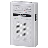 Audio Comm AM専用ポケットラジオ P111N [品番]07-3836 RAD-P111N