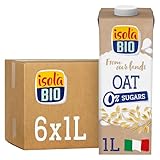 イソラビオ（isola BIO）オーガニック オーツミルク 無糖 1000ml×6本