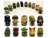 Star Wars 10 Piece Toy Bath Play Set Featuring Darth Vador, Darth Maul, Luke Skywalker, and Yoda [並行