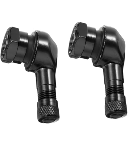 フッツーラ　エアーバルブ Amazon | Almencla バイクタイヤ エアバルブ L型 エアー バルブ +