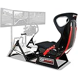 Next Level Racing レーシングシミュレーターコックピット GTultimate V2 折りたたみ可能 主要メーカーステアリングコントローラー対応 NLR-S001 【国内正規品】