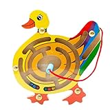 【ノーブランド品】木製　パズル　マグネット　ビーズ　スロット　迷路　ボードゲーム　磁気　ペン　ラビリンス　おもちゃ　子供　ギフト　全4タイプ　 - #2